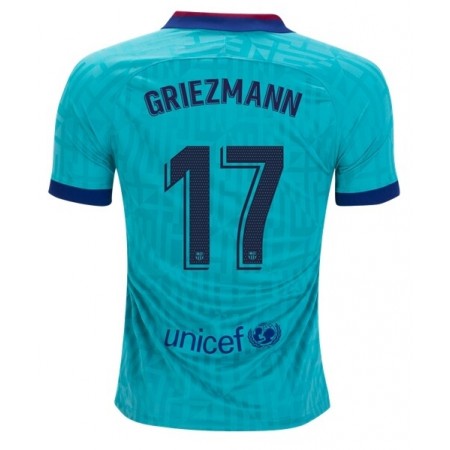 Billiga Fotbollströjor FC Barcelona GRIEZMANN 17 Tredje tröja 2019/20 Kortärmad